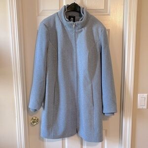 INTL Details Women's Light Blue Coat